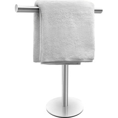 Zgelin Bathroom Vanity Countertop Brushed Finish T Shape Towel Bar for Bathroom Kitchen