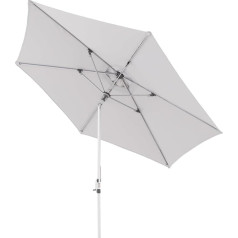 Doppler AluPro Neo Crank Parasol 305 cm I Hexagonal Parasol for Balcony and Patio I Umbrella Can Be Bendable I Open & Close with Crank I Height Adjustable