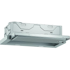 Neff D46ED22X1 Built-In Cooker Hood / Flat Screen Hood N50 / 60 cm / Exhaust or Recirculation / Metallic Silver