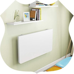 Usmgwpbn An der Wand montierter Klapptisch, ausklappbarer Schreibtisch, schwebender Raum, Werkbank, zum Aufhängen im Badezimmer oder auf dem Balkon, einfache Installation, klappbarer Küchen