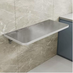 Coppervibes Hängender Wandschreibtisch, klappbare Werkbank zur Wandmontage, wandmontierter Klapptisch, klappbarer Wandtisch, herunterklappbarer Tisch zur Wandmontage, Wandschreibtisch, Wandkla