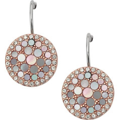 Fossil Damen Ohrringe aus Edelstahl oder Halbedelstein mit Hebelverschluss