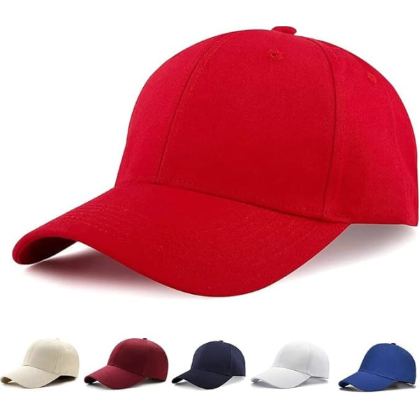 Etyepoh Unisex Baseball Cap for Men and Women, Adjustable Pure Colour Baseboard Baseball Cap Hat