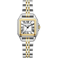 Szaikyri Classic Square Women's Watch with Roman Numerals Women's Dress Watches Wrist Watch Women