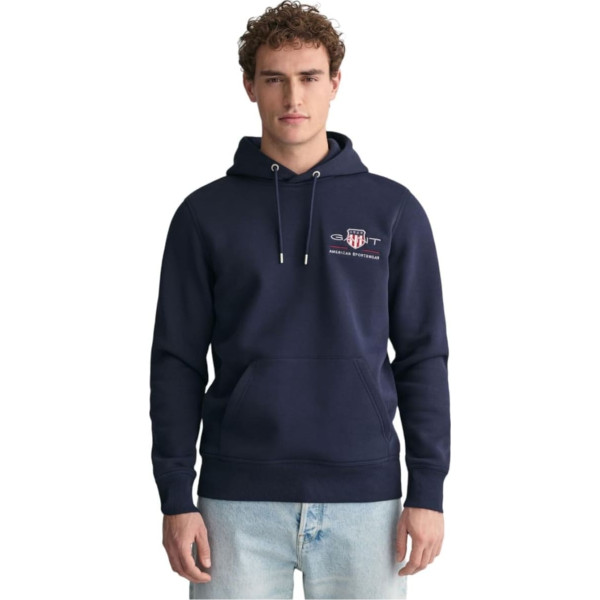 GANT Men's Reg Medium Archive Shield Hoodie