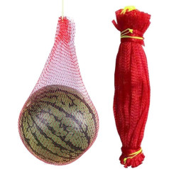 Wassermelonennetze – 100 Stück Hängende Wassermelonen-Stütznetze, Melonen-Hängematten-Melonennetze Mit Kordelzug, Wiederverwendbarer Obstnetzbeutel Für Wassermelone, Honigmelone, Gemüse