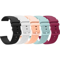 Blueshaweu 18 mm Bracelet Compatible with Soudorv Smartwatch 1.57 Inch P97, Sports Silicone Wristbands Compatible with Soudorv P97 Smartwatch