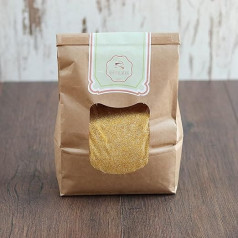 süssundclever.de® Organic Corn Grit, Polenta, 1.8 kg, from Austria, Plastic-free and Ecologically Sustainably Packaged