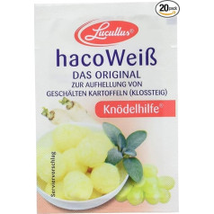 Hacoweiss Dumplings, Pack of 20 (20 x 5 x 5 g)