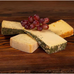 Wurstbaron® Bavarian Cheese Variety - Special Cheese Specialities - Edible Bark - Lactose Free