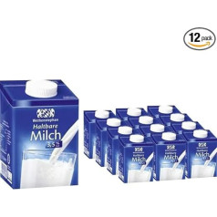 With Pufai Surprise Gift, Weihenstephan Durable Milk 3.5% 500 ml x 216 Pieces