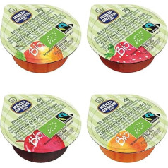 Menz & Gasser Organic Jam Assortment 100 x 20 g Pack of 1 (1 x 2 kg)