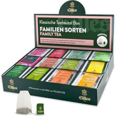 Family Mixing Box with 12 Varieties Eilles Tea Bags Especially for the Family
