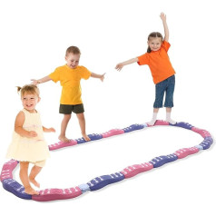 Children's Balance Beam, Stepping Stones for Children, Colourful Balance Beam for Children, Balance Beam for Toddlers, Coordination Toy, Sensory Balance Beam Obstacle Course for Children