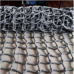 Climbing Seven Coloured Safety Nets Children's Safety Net, Portable Rope Climbing Net, for Physical Training Equipment for Outdoor Climbers, Load 250 kg, (3 x 3 m (9.9 x 9.9 ft))