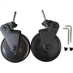 High Performance Baby Stroller Rubber Wheels Accessories Front Rear Wheel Easy Installation Used for Yoyo, Vovo, Yoya