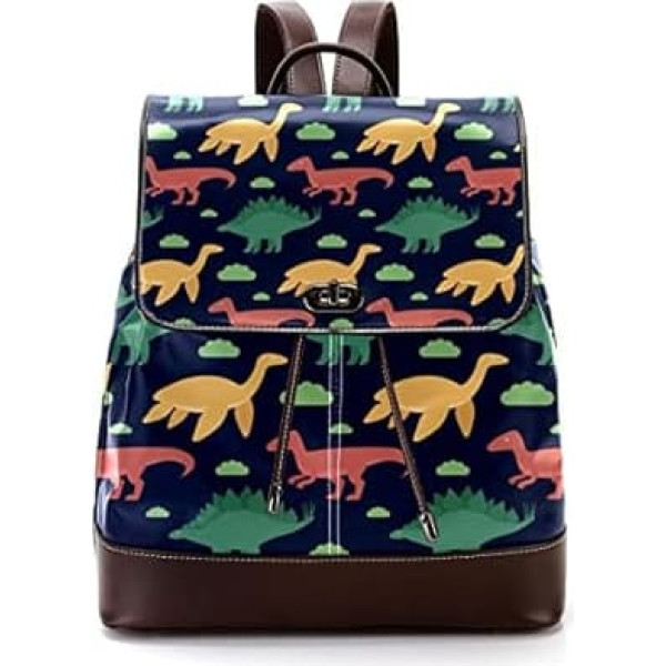 Personalisierte Dinosaurier-Schultaschen, Büchertaschen für Teenager, mehrfarbig