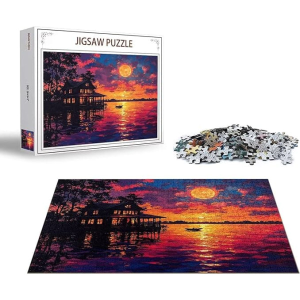 Puzzle Japan Puzzle 1000 Teile Landschaft Holzpuzzle Erwachsene, Premium Quality Klassische Wooden Lernspiel, Klassische Spaß Jigsaw Erwachsene, Challenging Game Jigsaws für Wohnkultur Geschenk x-658