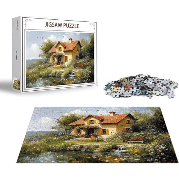 Puzzle Blume Puzzle 2000 Teile Rose Holzpuzzle Erwachsene, Premium Quality Klassische Wooden Lernspiel, DIY Klassische Spaß Jigsaw Erwachsene, Challenging Game Jigsaws für Wohnkultur Geschenk x-198