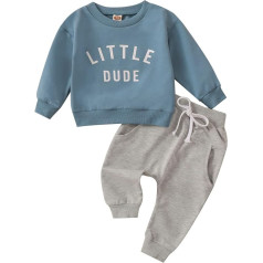 Unisex Kinder Kleidung Set - Sommer Jogginganzug Weiche Baumwollmischung Kurz Sport T-Shirt und Shorts Set Langarm-Shirt Hosenträger Hosen Top mit Shorts für Jungen und Mädchen 1-7 Jahre