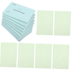 10 Boxes Oil Blotting Paper Practical Oil Absorbing Cloth Blotting Paper for Oily Skin Facial Oil Tissue Oily Face Control Oil Eraser Green Oil Absorbing Paper