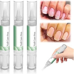 Nail Care Pen, 2025 Neuestes Nagelpilz Stift Nagelpflegestift, Routine Nagelreparatur Stift für Maniküre, Pediküre und zur Förderung des Nagelwachstums (3PC)