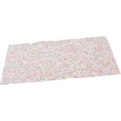 DRESSOOS 1 x nail placemat, nail art cushion, nail art placemat, glitter nail art placemat, manicure, nail desk mat, delicate table mat for manicure, manicure tool, PVC