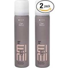 Wella Eimi Dry Me - Tapioca Starch Dry Shampoo for Effortless Volume - Mattifying Dry Shampoo with Flexible Hold for Refreshed Hair Styling - 1 x 65ml (Pack of 2)