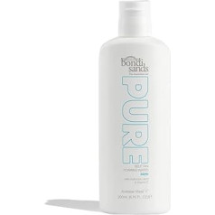 Bondi Sands Pure Tanning Foaming Water Dark, Dark Self-Tanning Foaming Water with Hyaluronic Acid and Vitamins C + E, Vegan and Cruelty Free | 200 ml