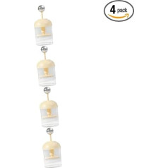Beavorty Pack of 4 Cleaning Device Solid Shampoo Remover Foaming Body Lotion Shampoo and Conditioner Acid Bubble Soap Face Dispenser Washing Anti-Dandruff Shampoo Manufacturer Foam ABS