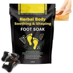 Herbal Detox & Shaping Cleansing Foot Soak Beads, Herbal Foot Cleansing Soak Beads, Body Detox Foot Soak, Medicine Foot Bath Bag, Herbal Foot Cleansing Soak Beads for Men Women