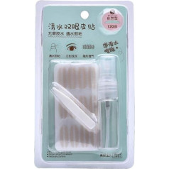 Double Eyelid Tape, Invisible Double Eyelid Sticker, Slip-On Eyelid Tape, Strips for Eyelid Lifting without Surgery, 120 Pieces