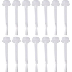 Lurrose Nail Polish Replacement Brush Dip Powder Replacement Gel Liquid for Salon Pack of 50