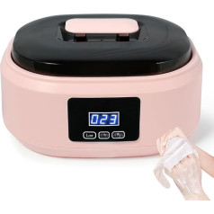 Paraffin Wax Machine for Hand and Feet, 200W Paraffin Wax Heater with Adjustable Temperature and Large Capacity of 3500ml for Smooth Skin
