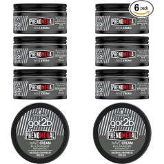6 x got2b Phenomenal Wave Cream Hair Wax for Men Styling Cream, 100 ml (Pack of 6)