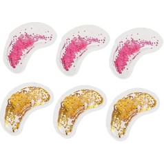 Pack of 6 U Shaped Eye Patch Sleeping Eyes Freezing Gel Eye Pads Warming Eye Pads Tired Eye Patch Eye Sticker Eye Care Patches Eye Care Products Gel Pads PVC