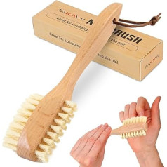 Nail Brush (White Bristles)