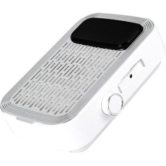 Nagelstaubsauger, 150 W wiederaufladbarer Nagel-Sauger, Absaugventilator, Nagelsauger, Nagelstudio-Ausrüstung, Werkzeugbedarf for Profis, für Maniküresalon-Maschine(White)