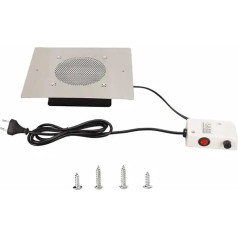 Nail Vacuum Cleaner, Nail Collector Machine, Powerful Reusable Filter, Lightweight Vacuum Suction Cleaner Extractor for Manicure Salon Machine (White)