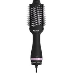 Taurus - Air Wave Ionic Hot Air Brush | 1200W | Ion Technology | Ceramic Coating | Fine & Thick Bristles | 3 Speeds / Temperatures | Cool Tip | Volume & Styling in One Step