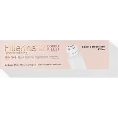 Labo Fillerina 12 Biorevitalizing Double Filler Neck and Décolleté Gel Revitalising Gel Anti-Wrinkle Firming Firming Anti-Ageing, Neck and Décolleté, Size 5, 30 ml