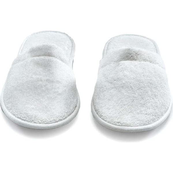 ESKYMODE Men's Cotton Bath Slippers Terry Cloth Travel Hotel Slippers for Men