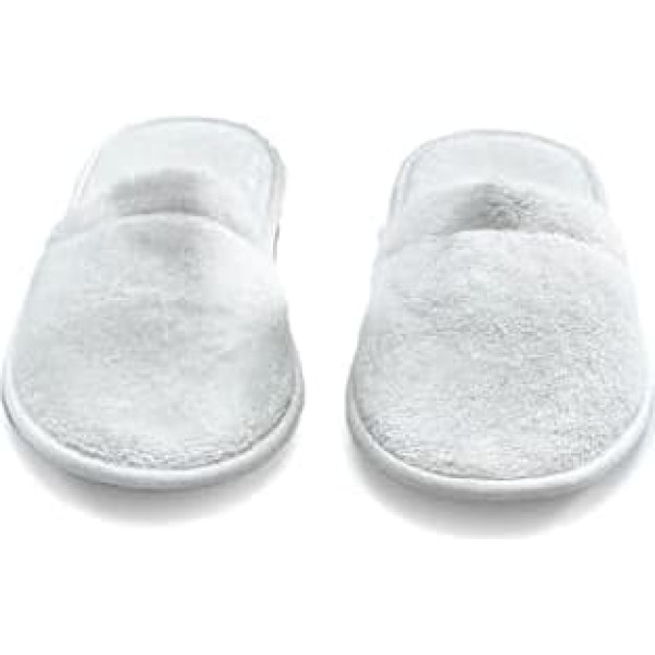 ESKYMODE Men's Cotton Bath Slippers Terry Cloth Travel Hotel Slippers for Men