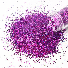 10ml Laser Hexagonal Pailletten Glänzender Nagellack Pulver Flockenstaub Funkelnde Verchromte Lackpolitur Nagellack Nageldekoration