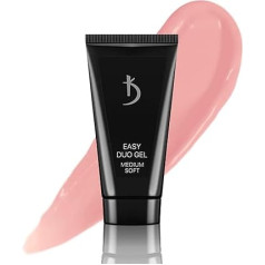 K Professional Acrylic Gel - Poly Nail Gel - 30 ml - Polygel Nail - Builder Gel Acrylic Gel for Nails UV LED - Builder Easy Duo Gel Medium Soft Art 10