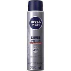 NIVEA Men Silver Protect Deodorant Spray 250ml Fresh Aerosol