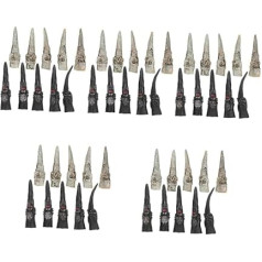 50 Piece Nail Set Clothing Halloween Props Decorate False Nails Vinyl