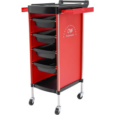 Salonwagen,6-stufiger Schubladen,Multifunktions Salonwagen,Friseurregal mit Rädern,Eignet für Aufbewahrung von Gegenständen,Spas,Friseursalons,Heimen,Schönheitssalons,Nagelstudios,usw.