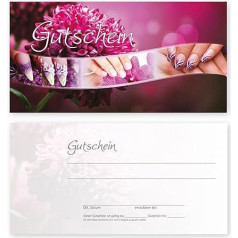 50 Nail Art Manicure Salon – Voucher Nail Wave Vouchers Gift Certificates