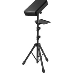Tattoo Arm Rest Stand Height Adjustable Tattoo Armrest Tripod with Tray for Tattoo Accessories